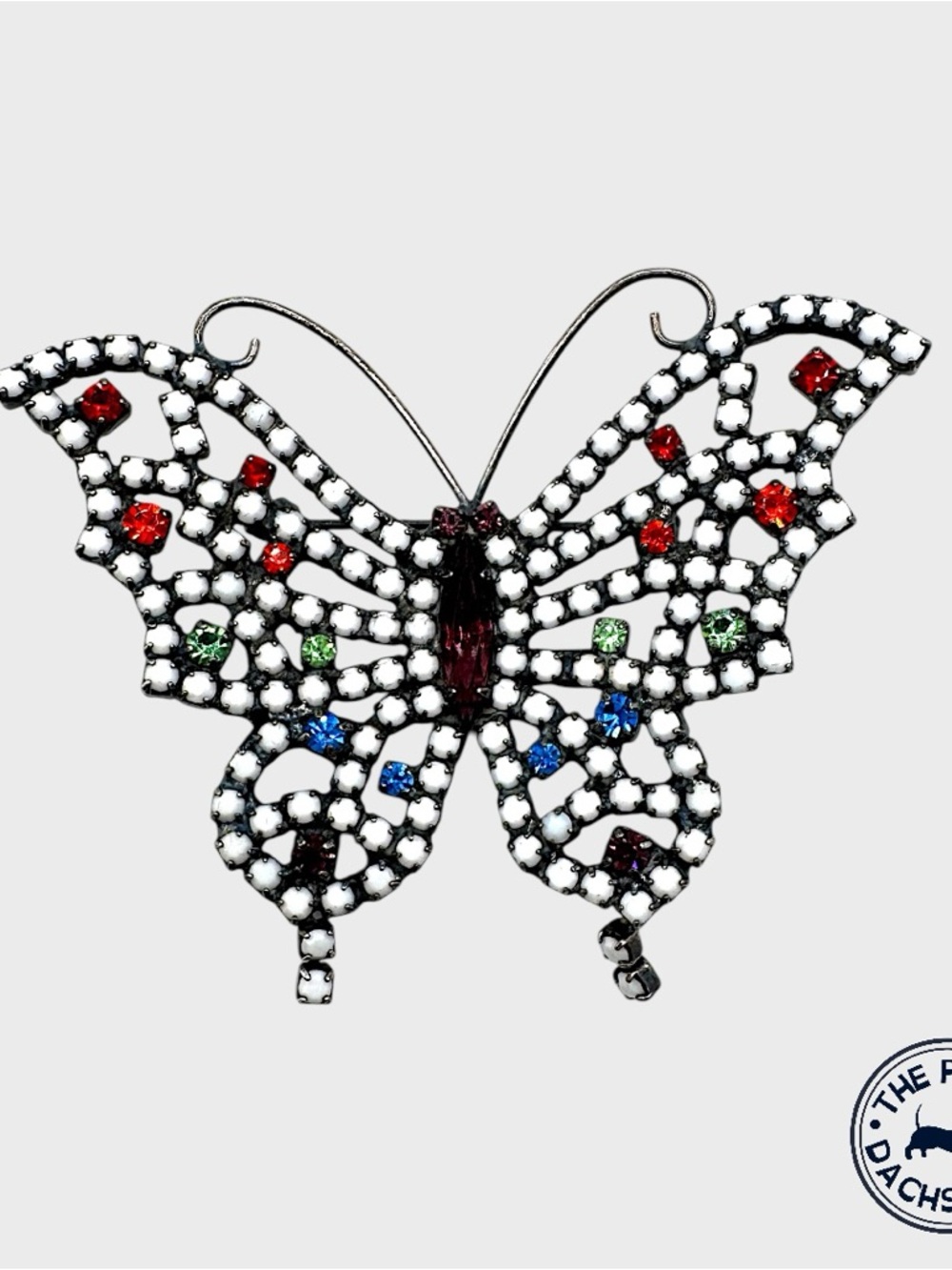 Vintage Dorothy Bauer Butterfly Brooch